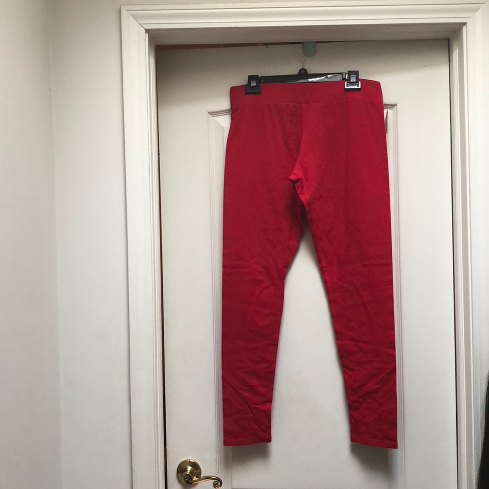 Red Leggings